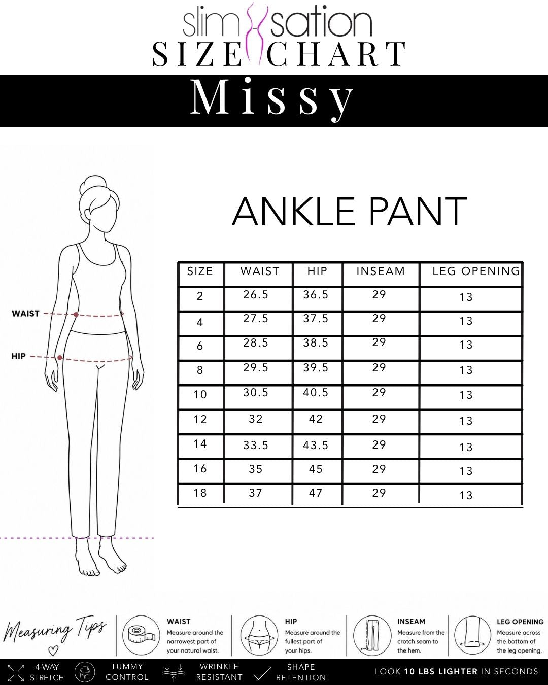 Pull-On Black Ankle Dress Pants with Pockets