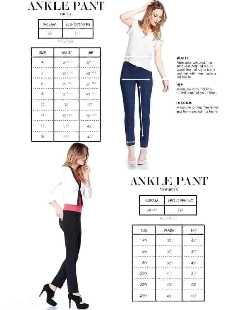Pull-On White Ankle Pant