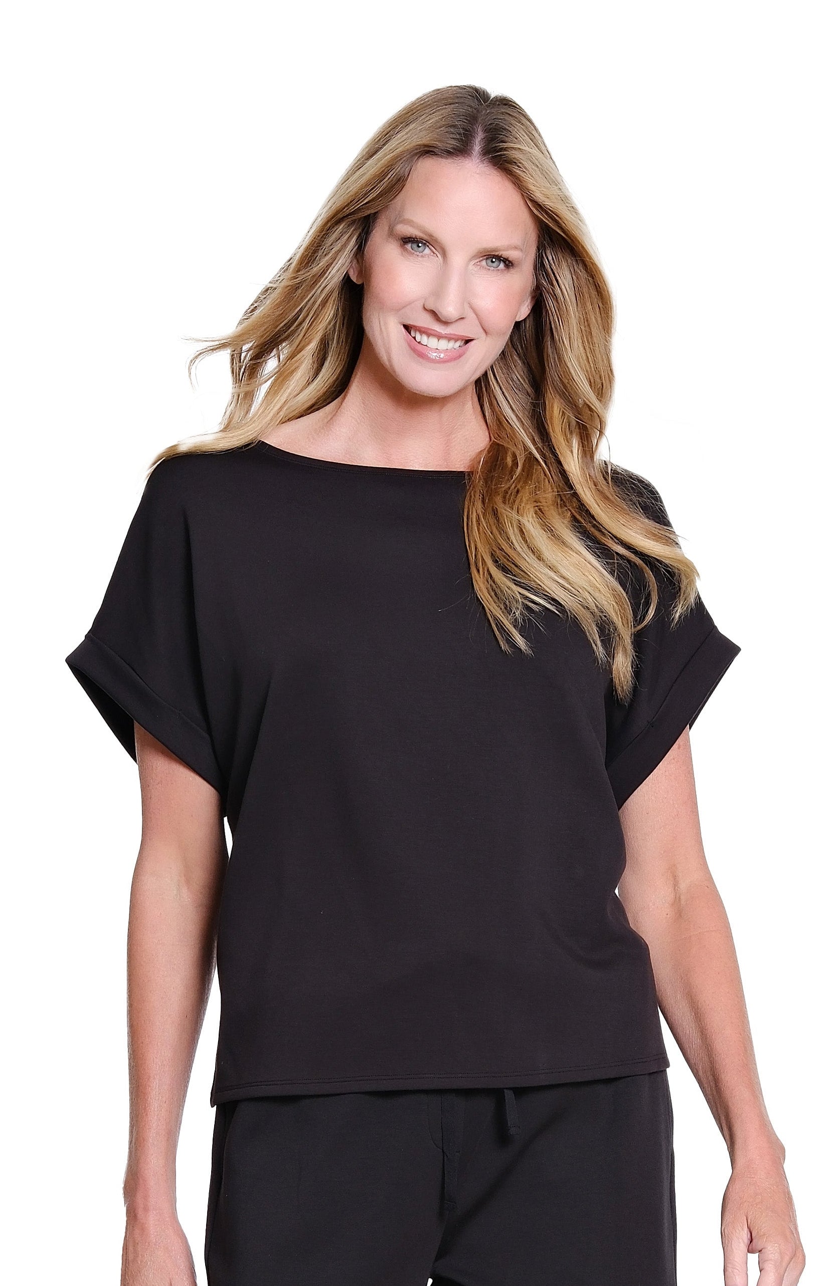 Drawstring Knit Short - Black
