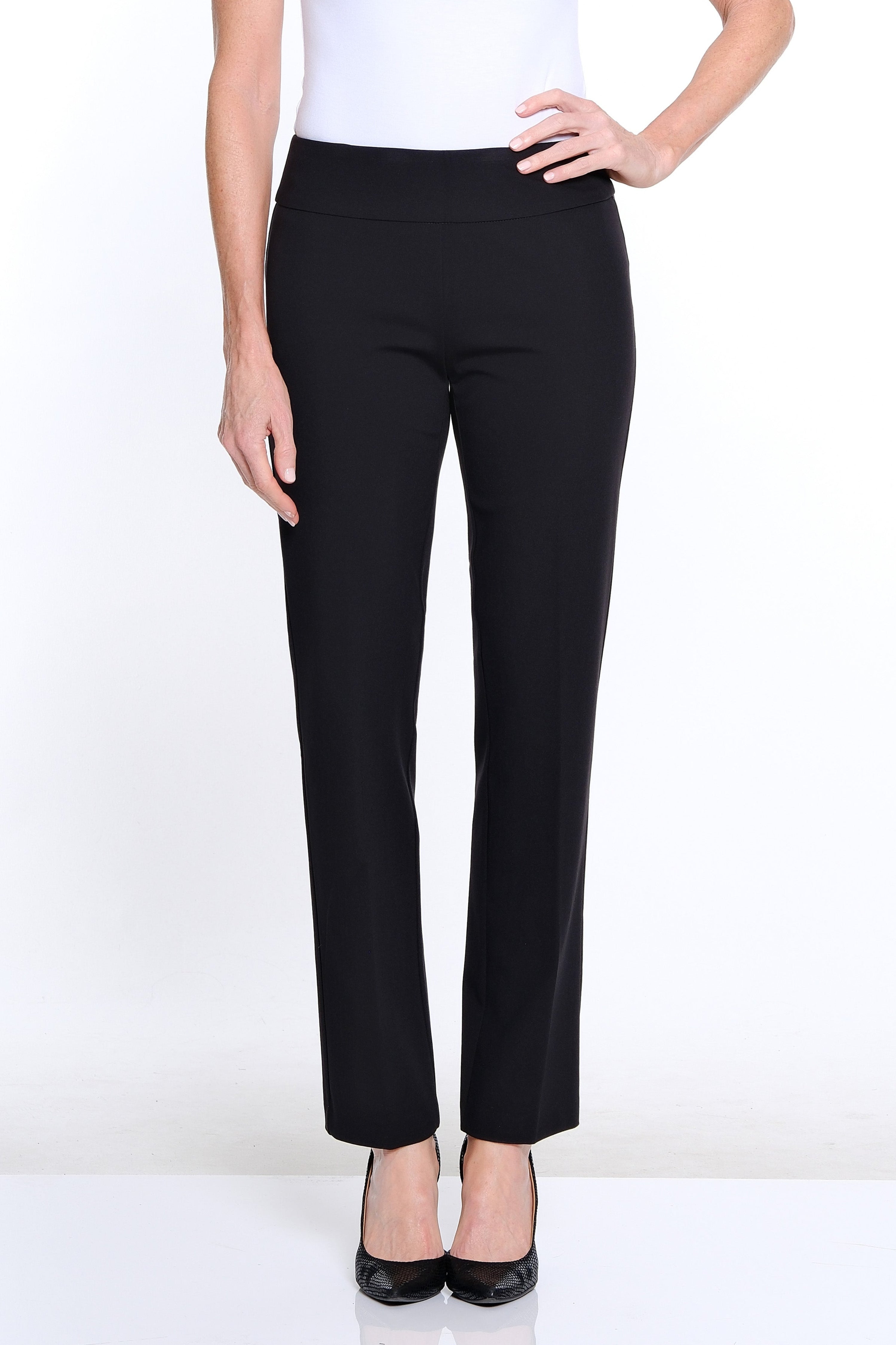 Thin Her Straight Leg Pant - Black
