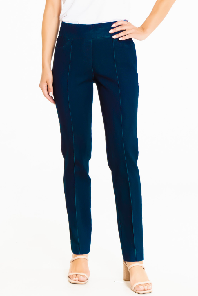 Thin Her Straight Leg Pants - Navy