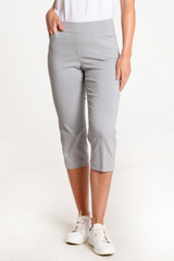Golf Capris With Pockets - Sterling