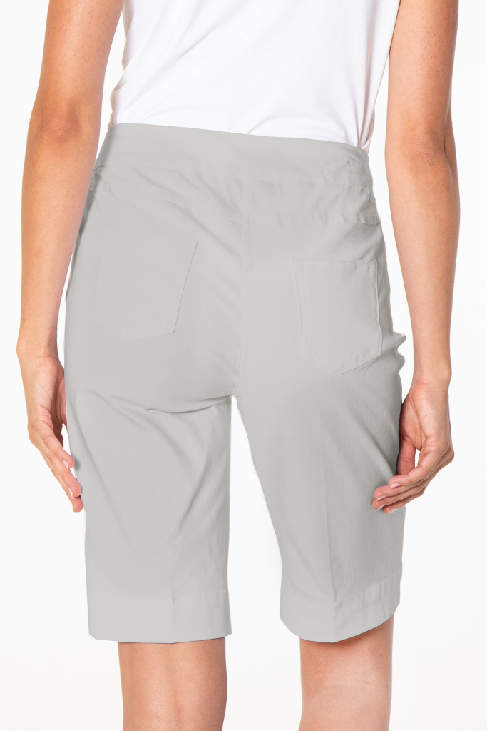 Golf 12" Walking Short with Pockets - Sterling