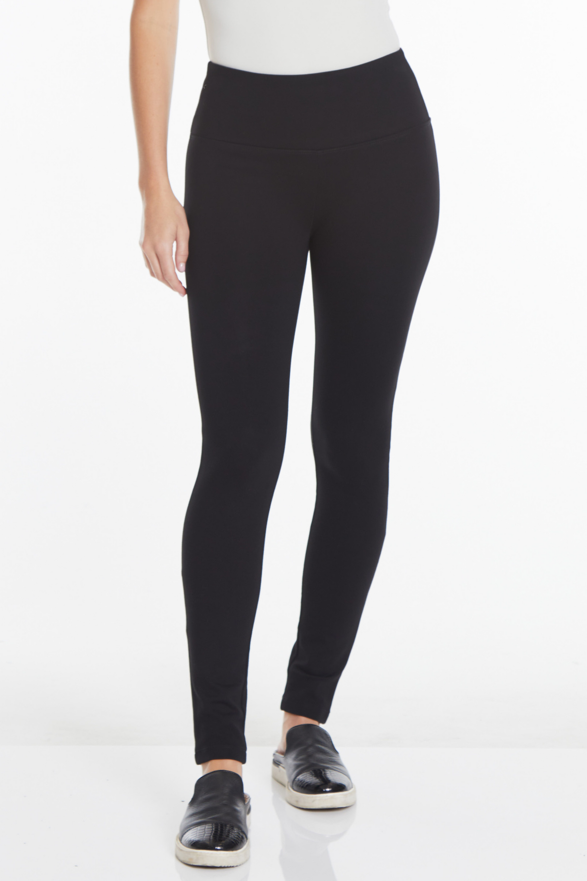 Black Ponte Leggings