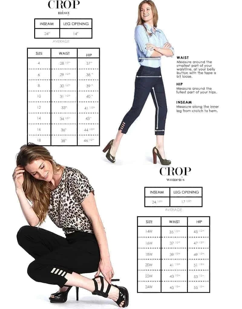 Plus Size Crop Pants with Pockets & Strap Hem Vents - Stone