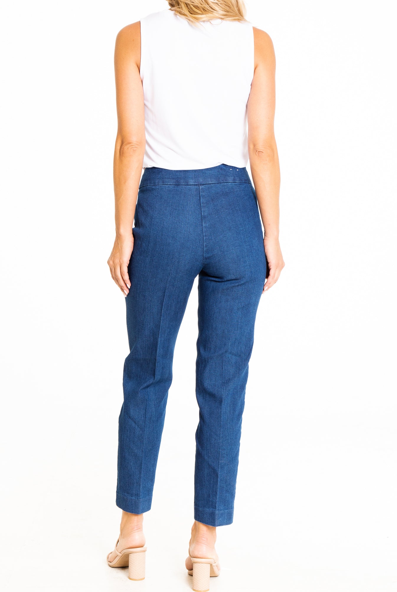 Thin Her Ankle Pants - Light Indigo