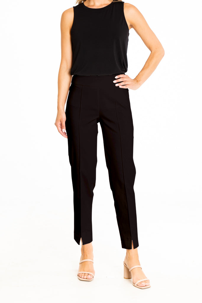 Thin Her Black Ankle Pants