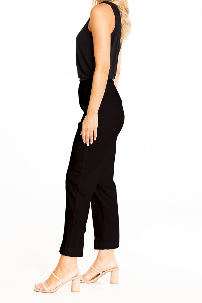Thin Her Black Ankle Pants