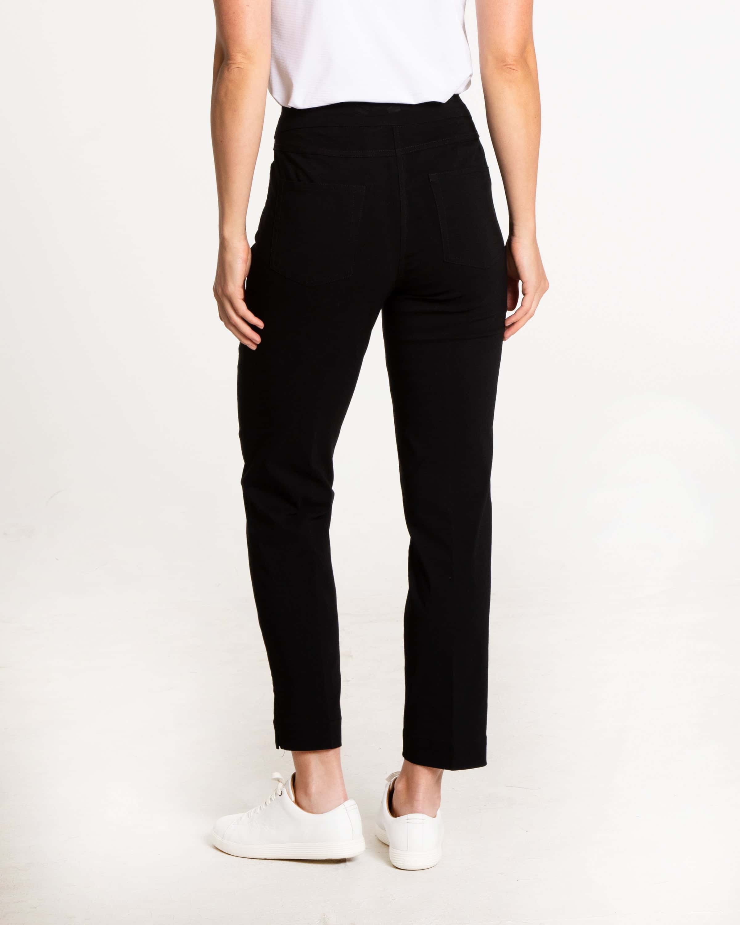 Petite Golf Ankle Pant - Black