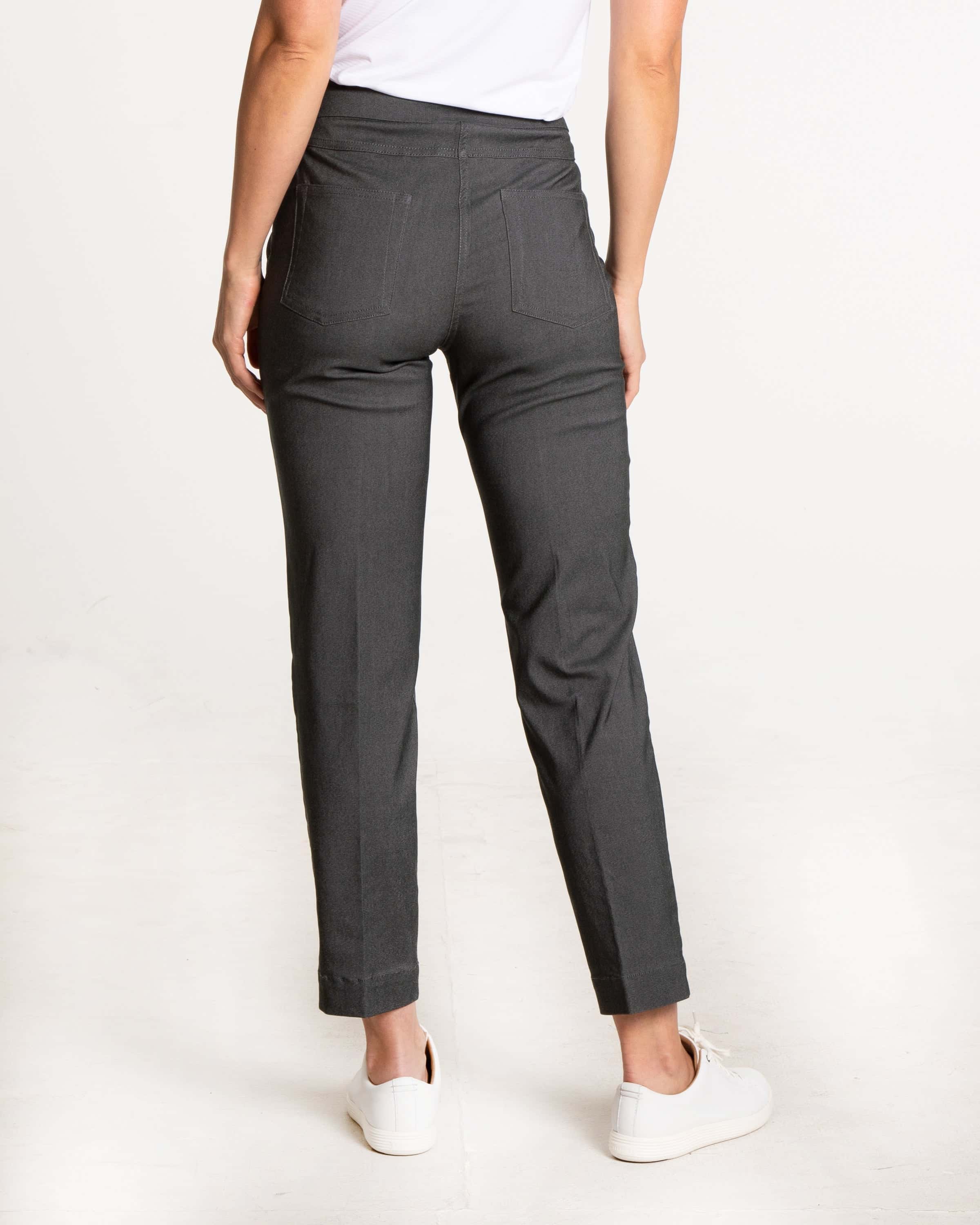 Petite Golf Ankle Pant - Charcoal
