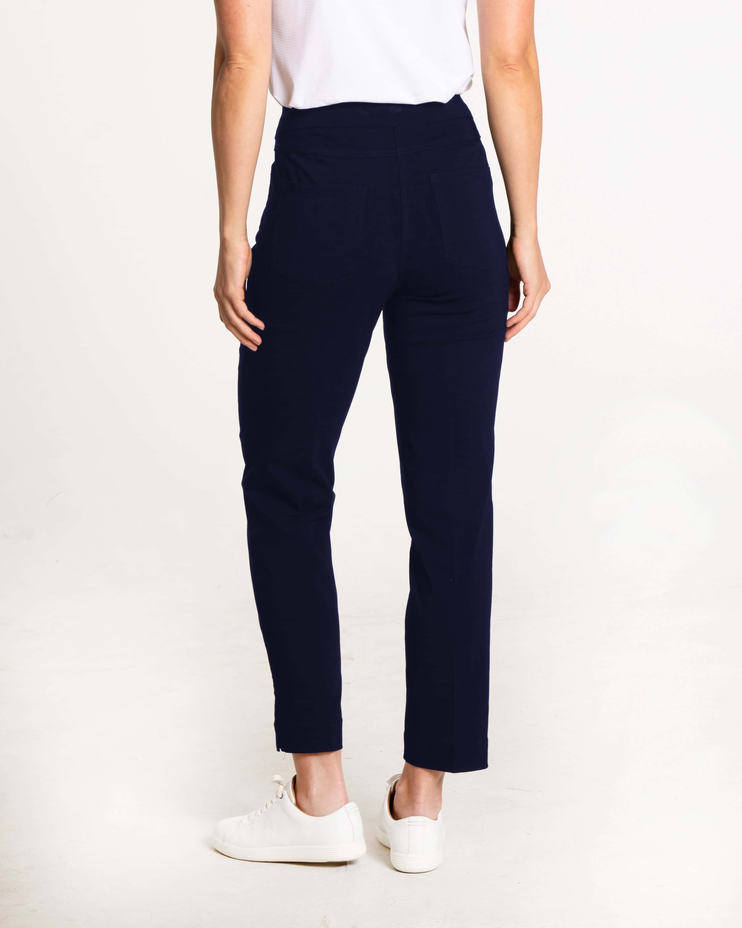Petite Golf Ankle Pant - Midnight Blue