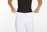 PULL ON NARROW LEG PANT - White