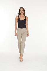 Women's Plus Size Trouser Pants - Stone