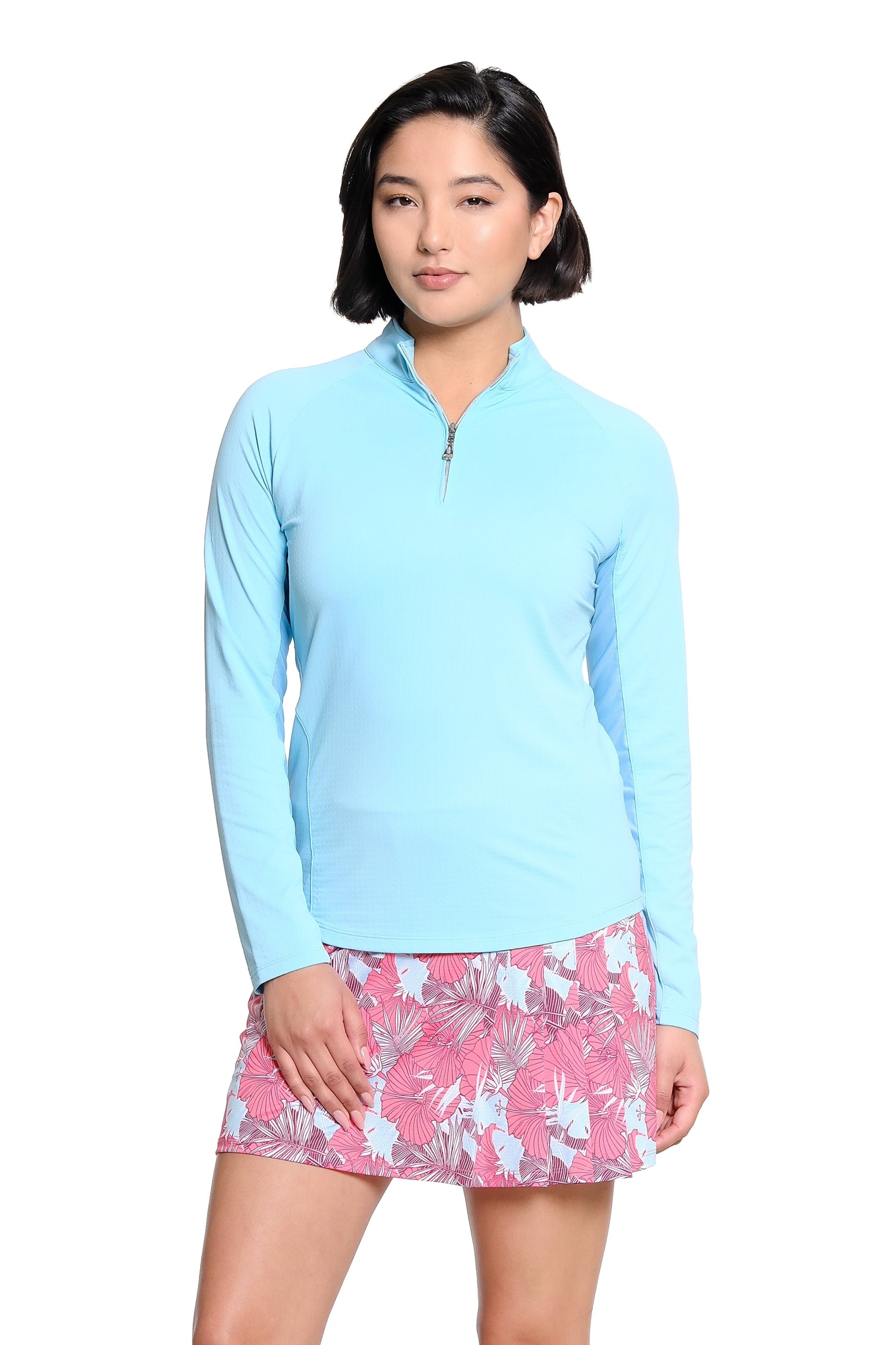 Sunscape Long Sleeve Mock