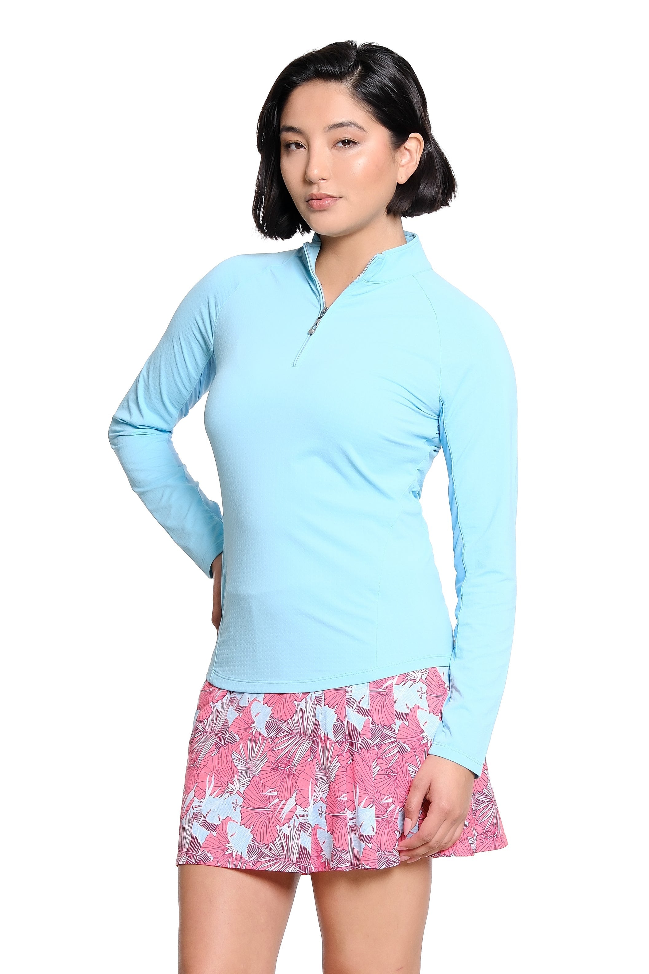 Sunscape Long Sleeve Mock