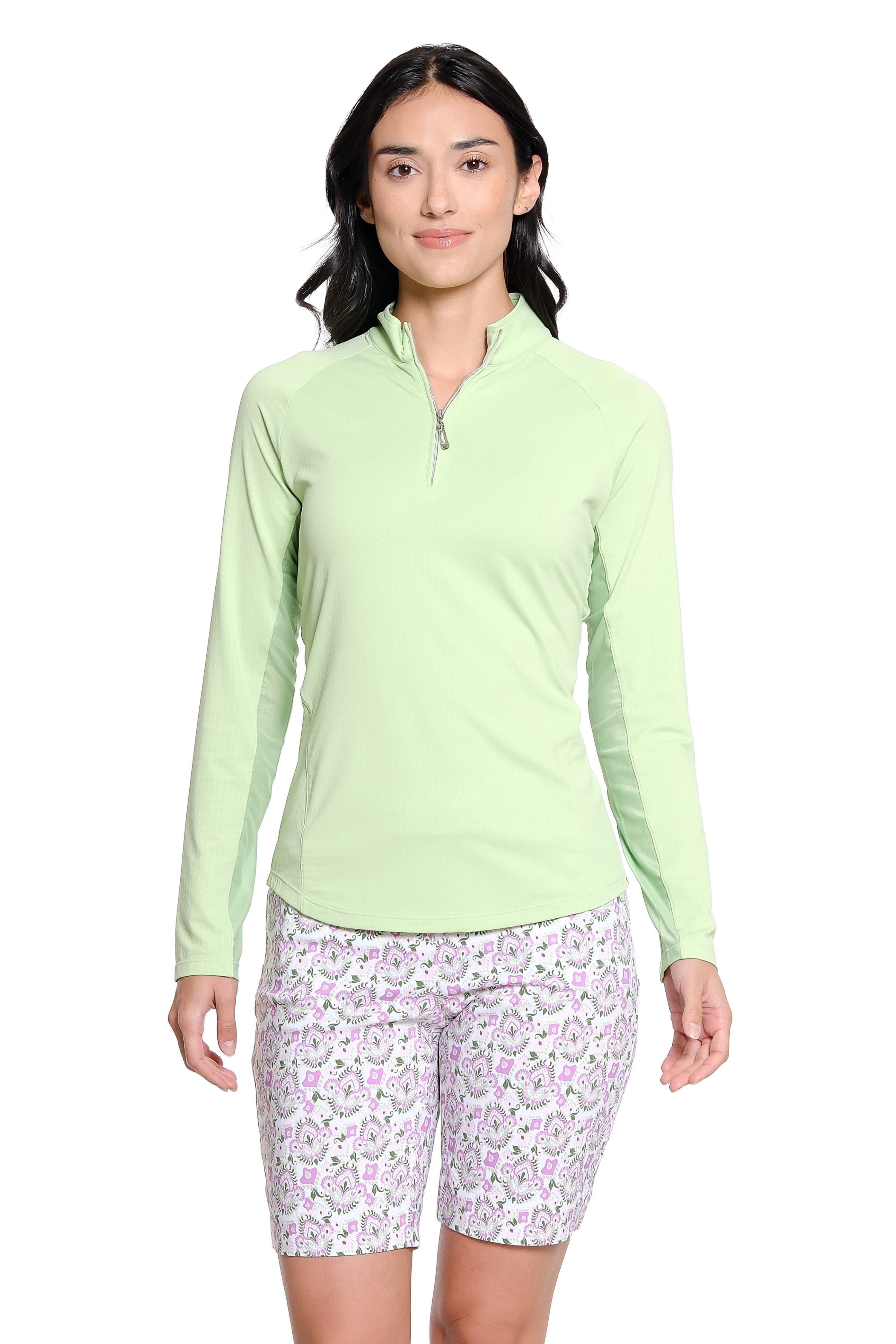 Sunscape Long Sleeve Mock