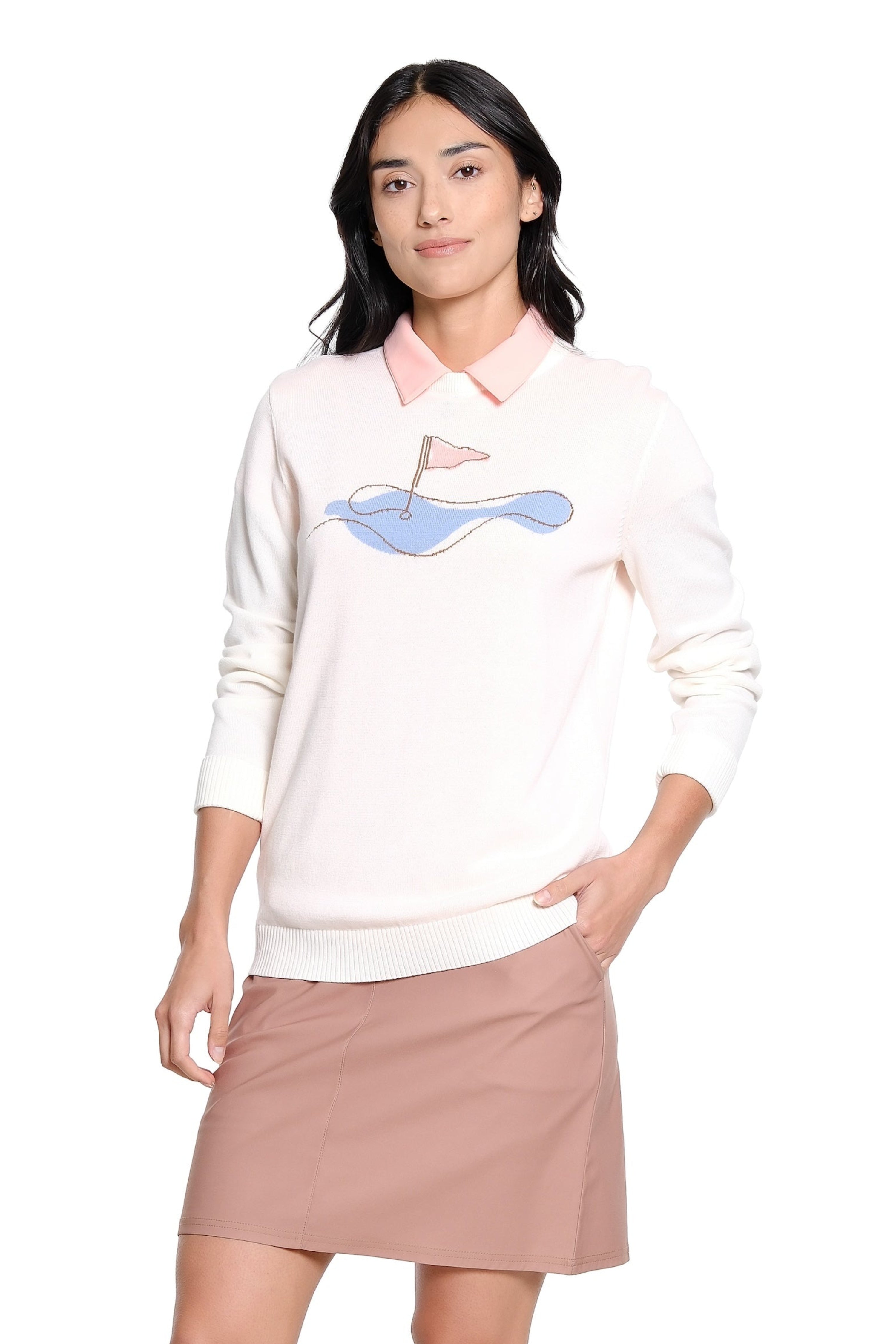 Golf Pin Crew Sweater