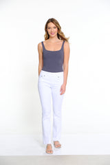 Denim Ankle Jean - White