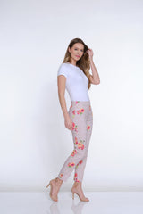 Print Ankle Pant - Floral Multi