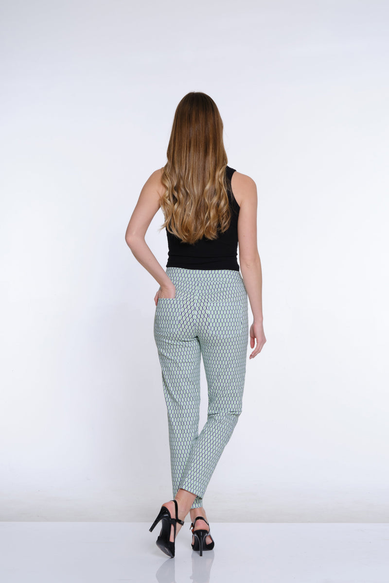 Print Ankle Pant - Multi