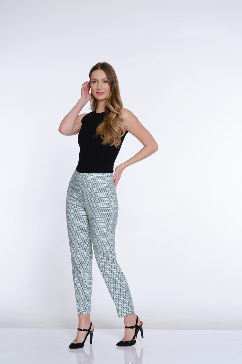 Print Ankle Pant - Multi