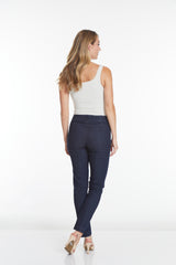 PULL ON NARROW LEG PANT - Denim