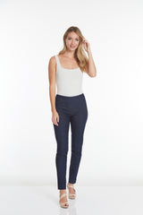 PULL ON NARROW LEG PANT - Denim