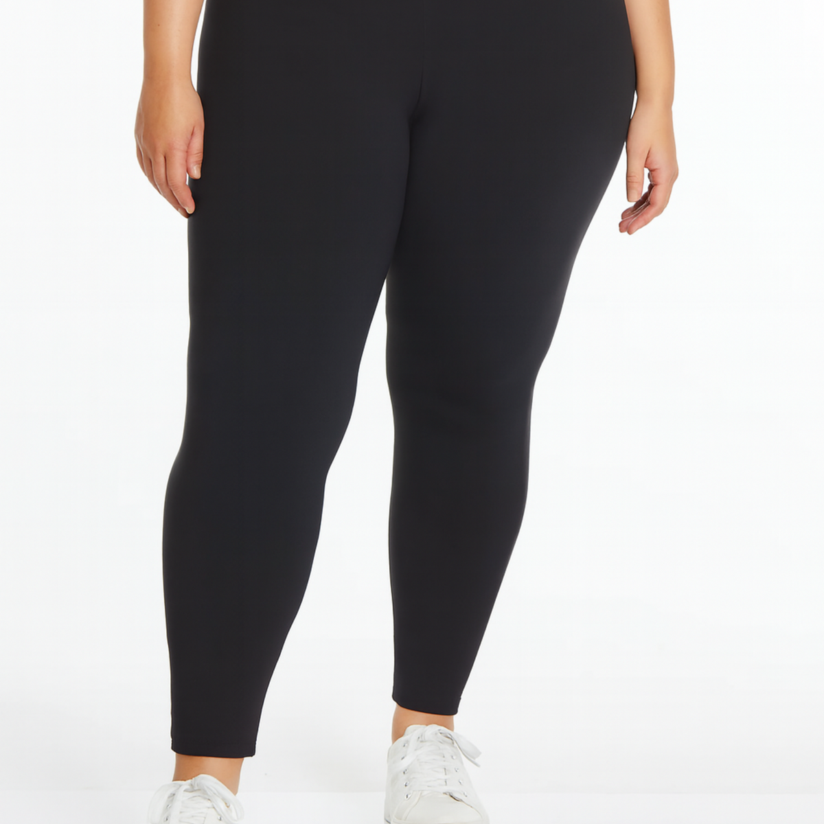 Premium slimskinny leggings Lサイズ ブラック Black Plus Size Ankle Leggings – Slimsation By Multiples