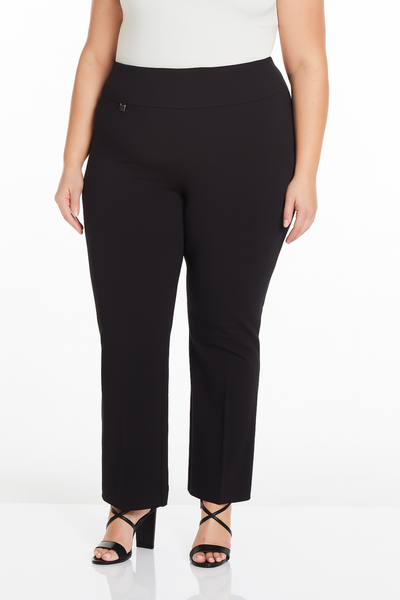 Plus Size Solid EASE-Y-Fit Knit Relaxed Pant