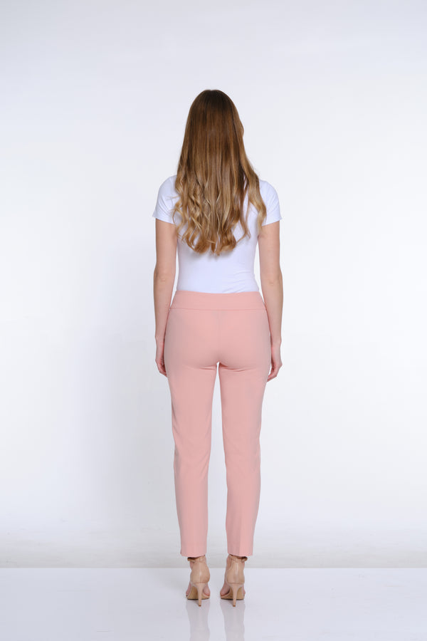 Plus Size Elastic Waist Pull On Pants - Blush