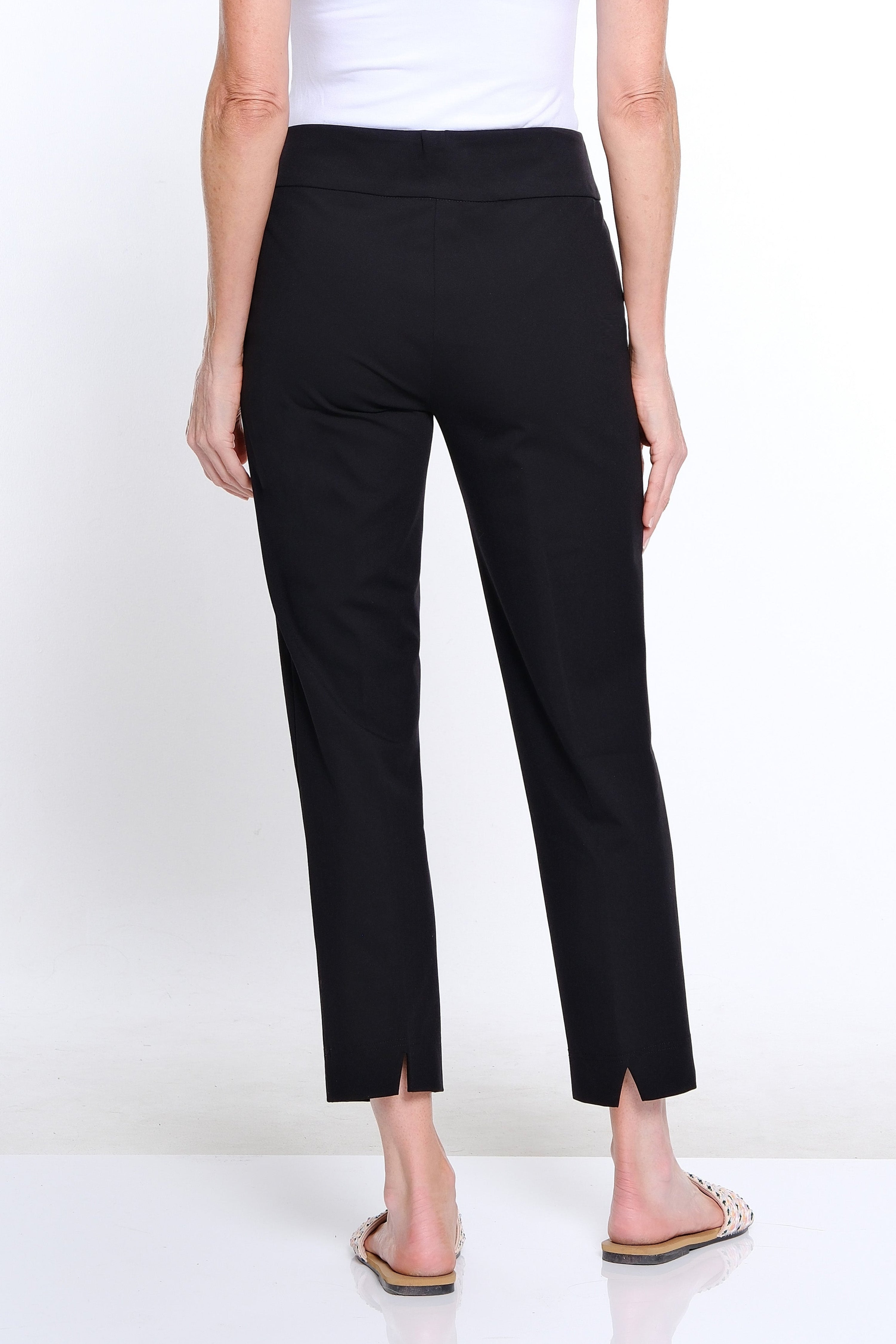 Thin Her Stretch Ankle Pant - Black