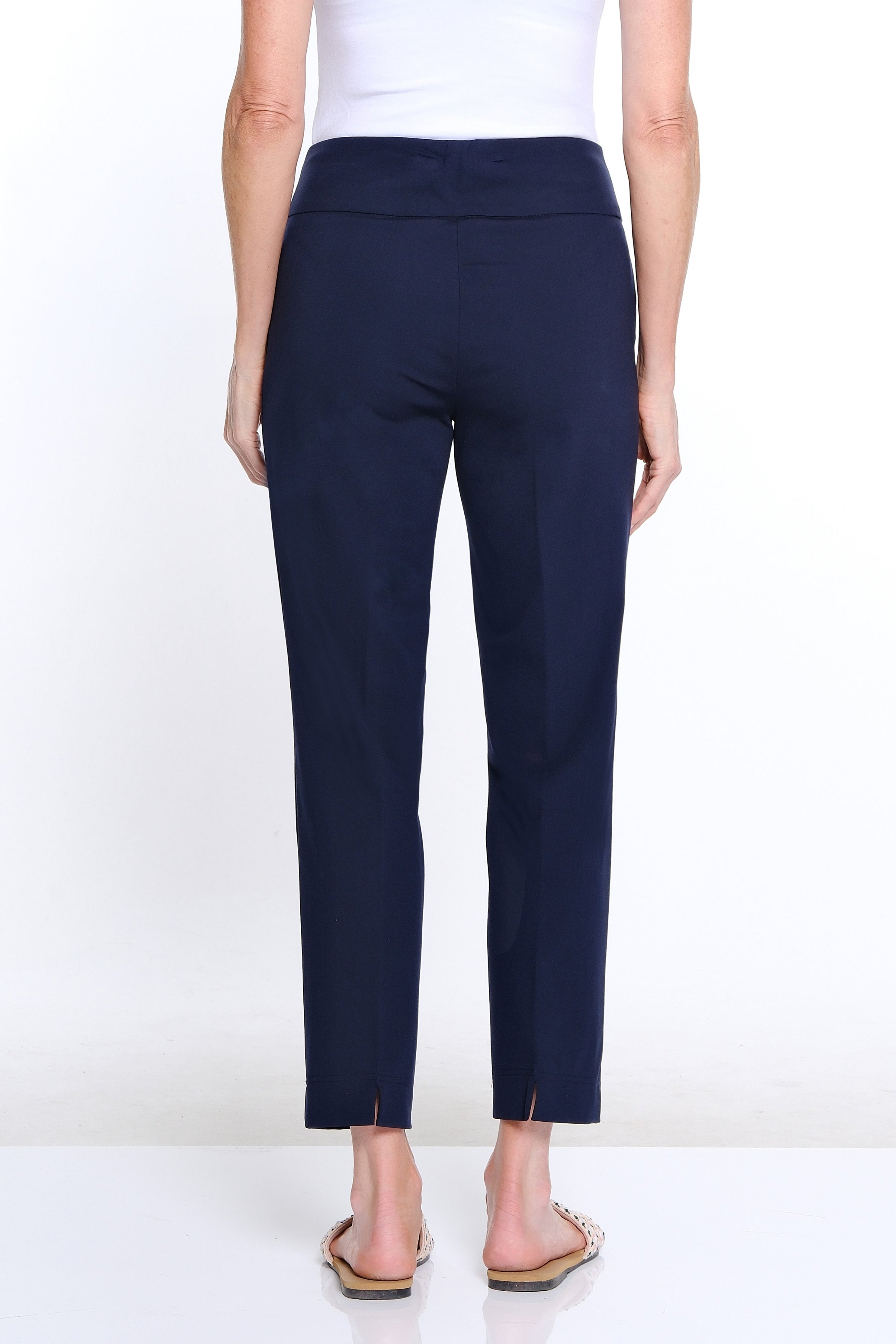Thin Her Stretch Ankle Pant - Navy