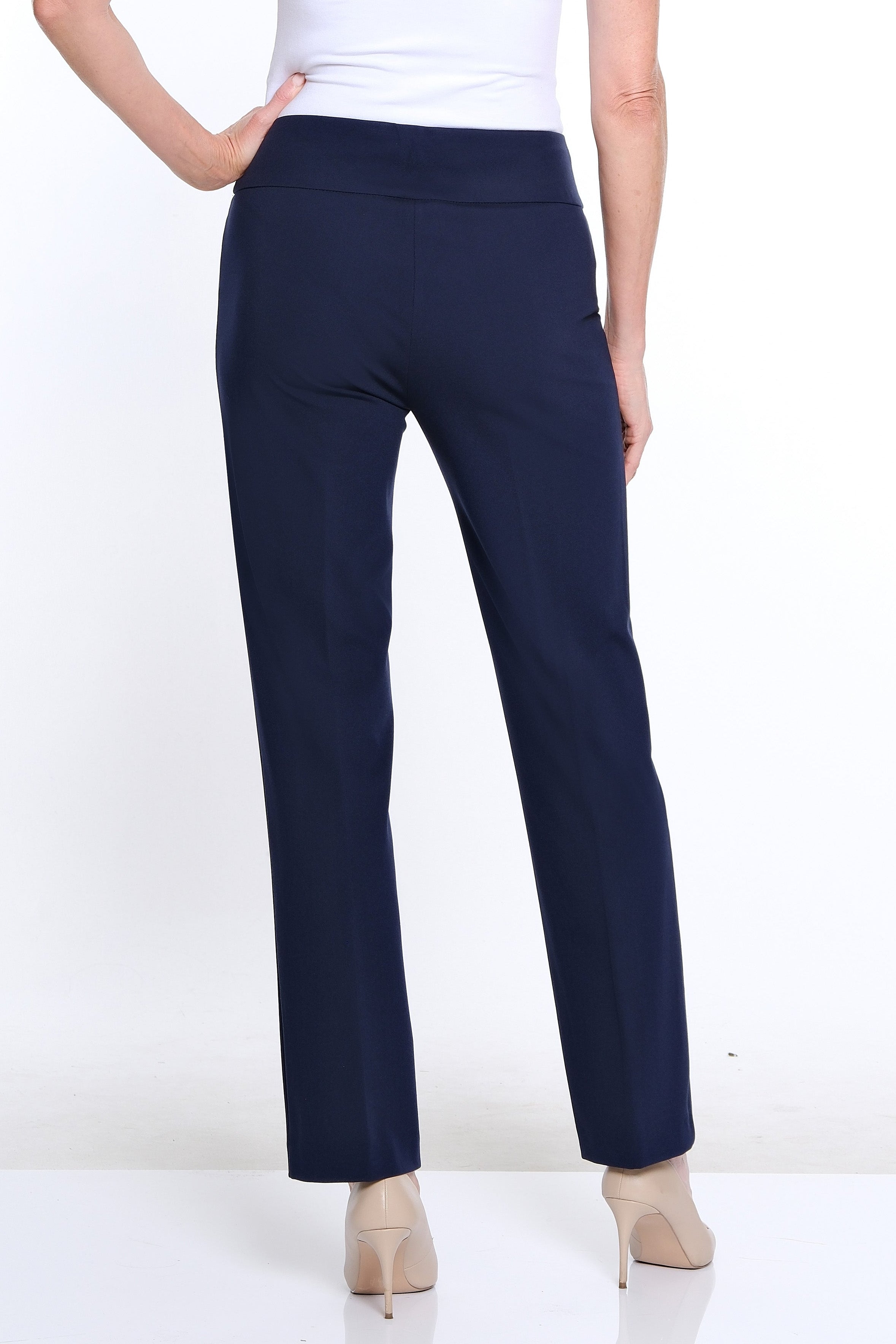 Thin Her Straight Leg Pant - Navy