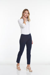 Pull-On Midnight Blue Ankle Pants