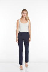 WIDE BAND PULL ON RELAXED LEG PANT - Midnight