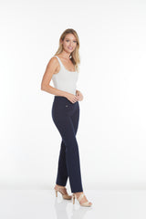 WIDE BAND PULL ON RELAXED LEG PANT - Midnight