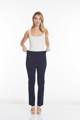 WIDE BAND PULL ON RELAXED LEG PANT - Midnight