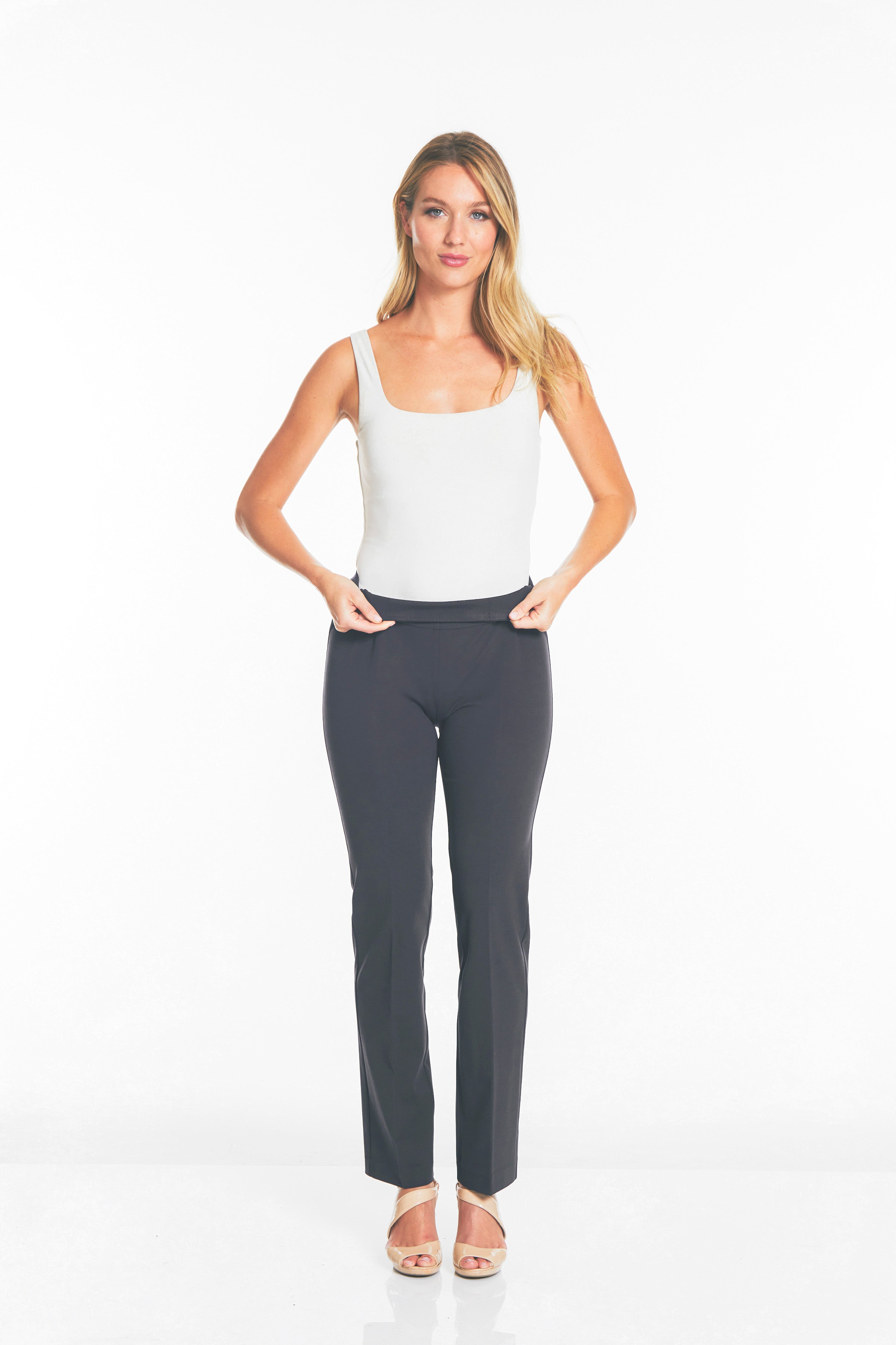 Solid EASE-Y-Fit Knit Relaxed Pant - Intense Grey