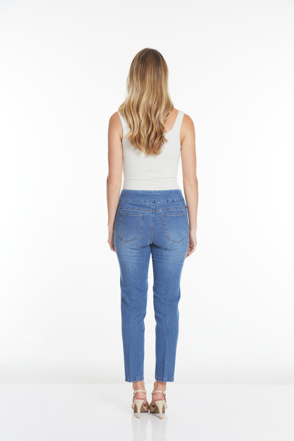 Pull On Jeans for Women - Medium Indigo