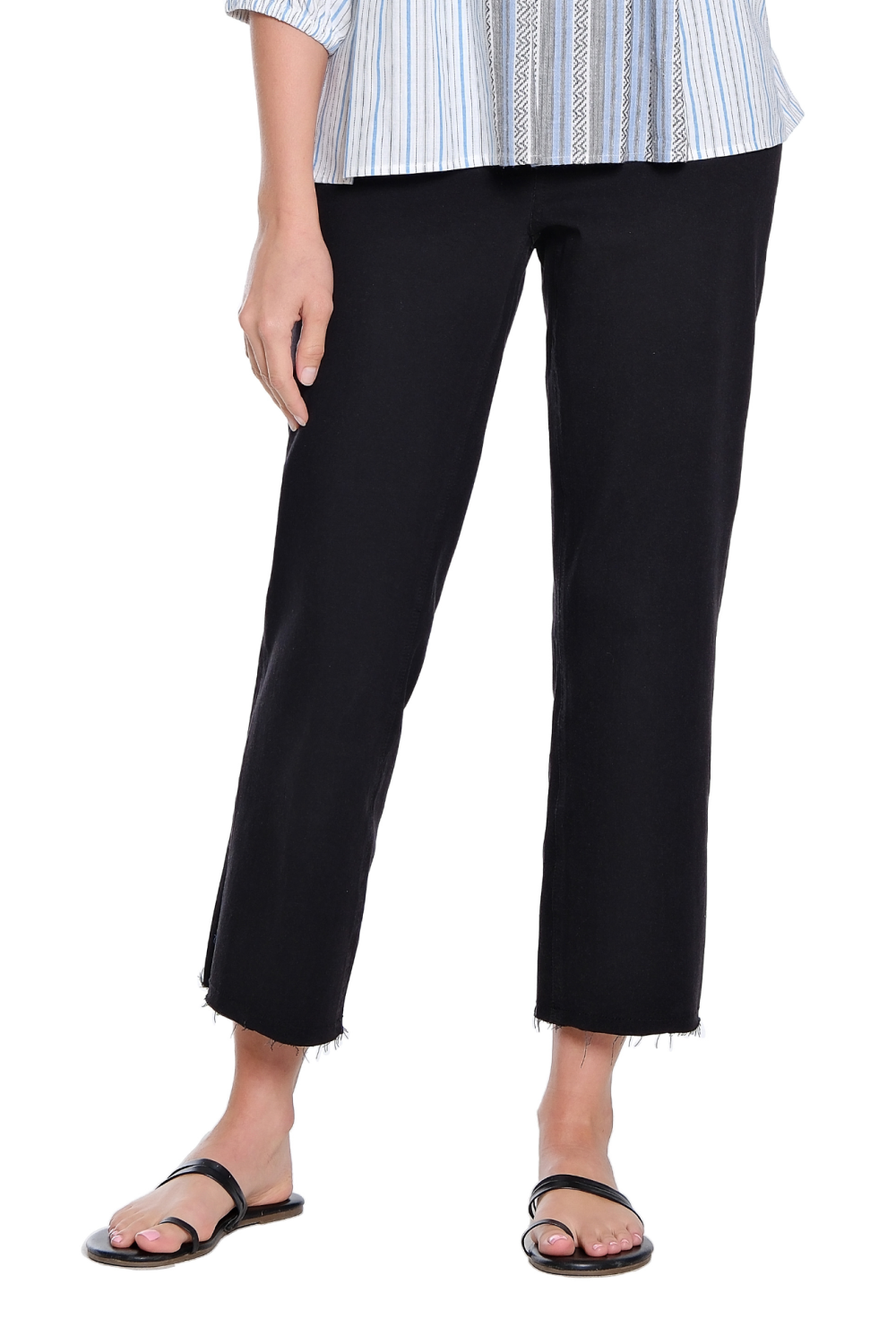 Black Crop Pant - Missy