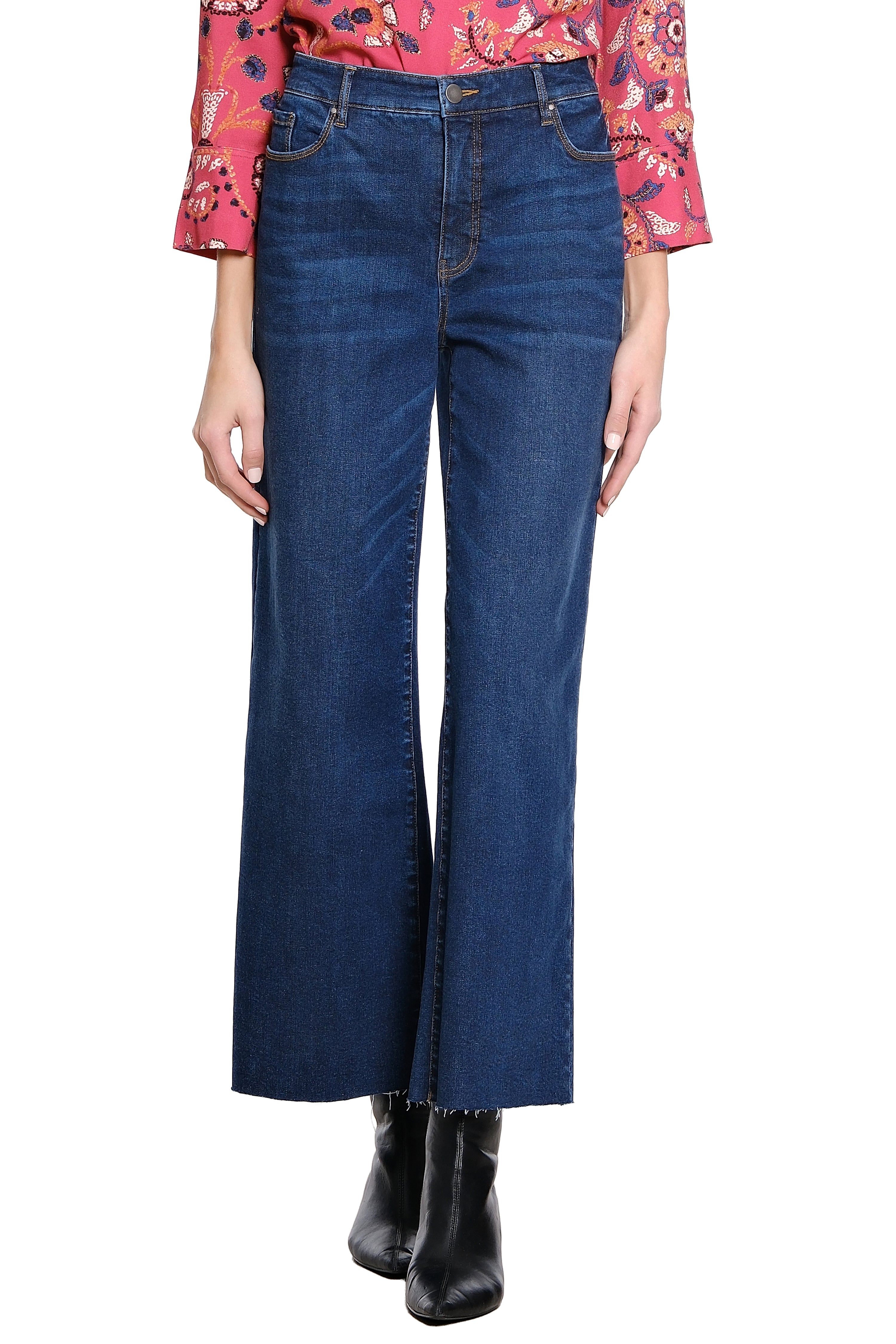Wide Leg Jean - Dark Indigo