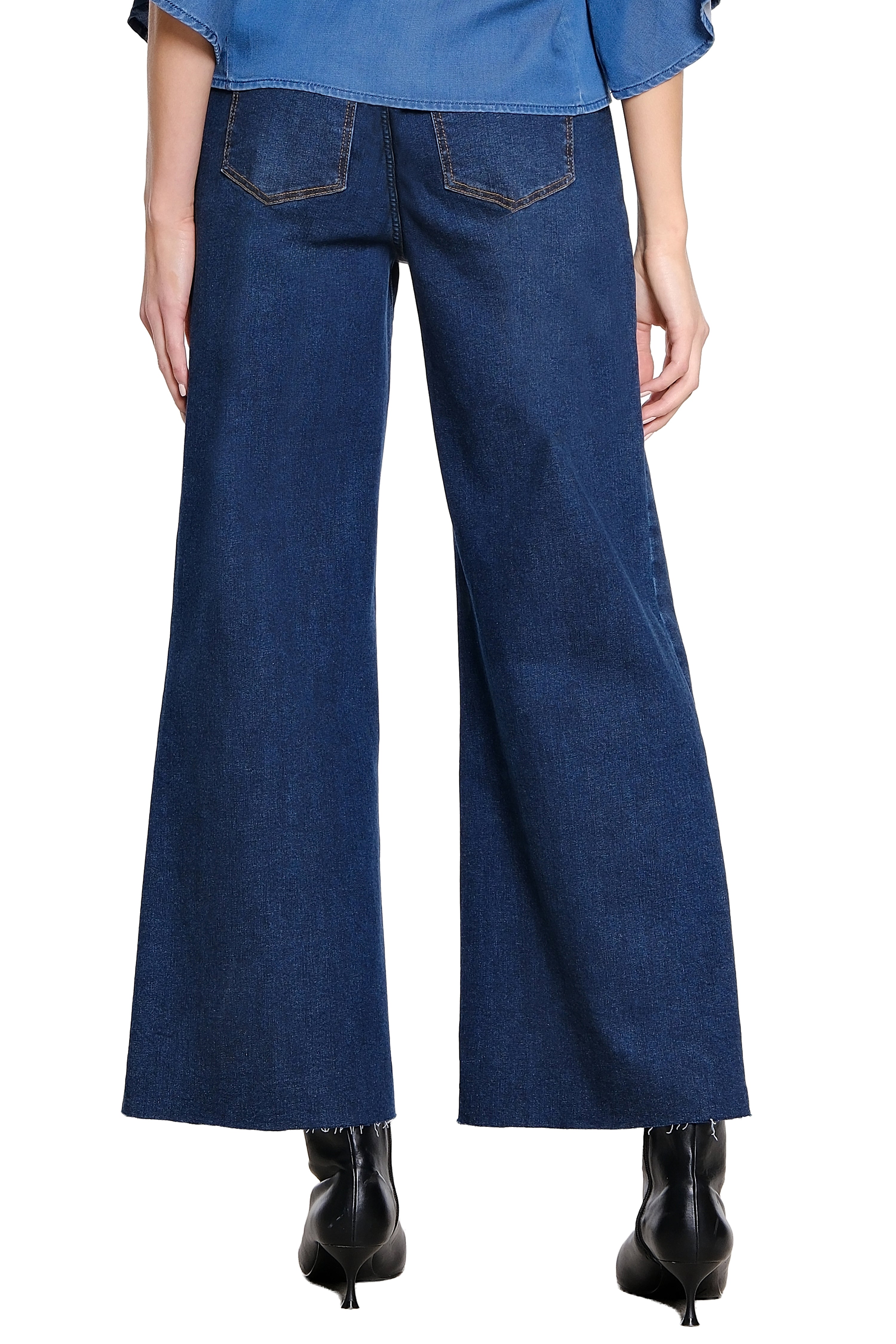 Wide Leg Jean - Dark Indigo