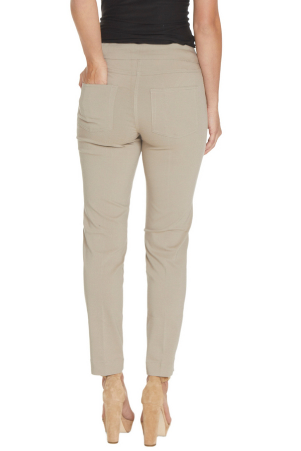 Women's Plus Size Trouser Pants - Stone