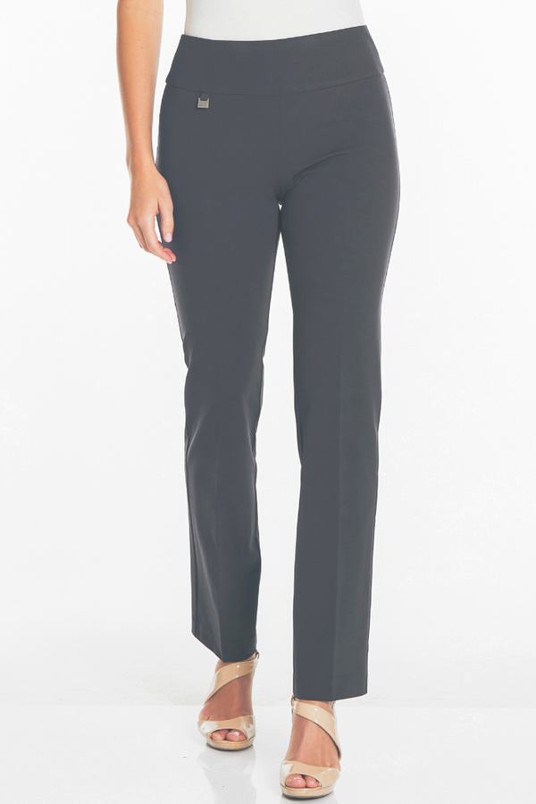 SLIM-SATION Women's Plus-Size Tall Pull-On Straight-Leg Pant : :  Clothing, Shoes & Accessories