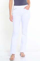 Denim Ankle Jean - White