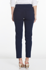 Pull-On Midnight Blue Ankle Pants