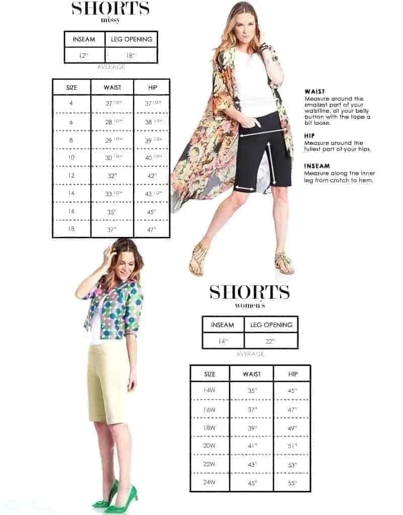 Pull On Denim Walking Shorts With Pockets