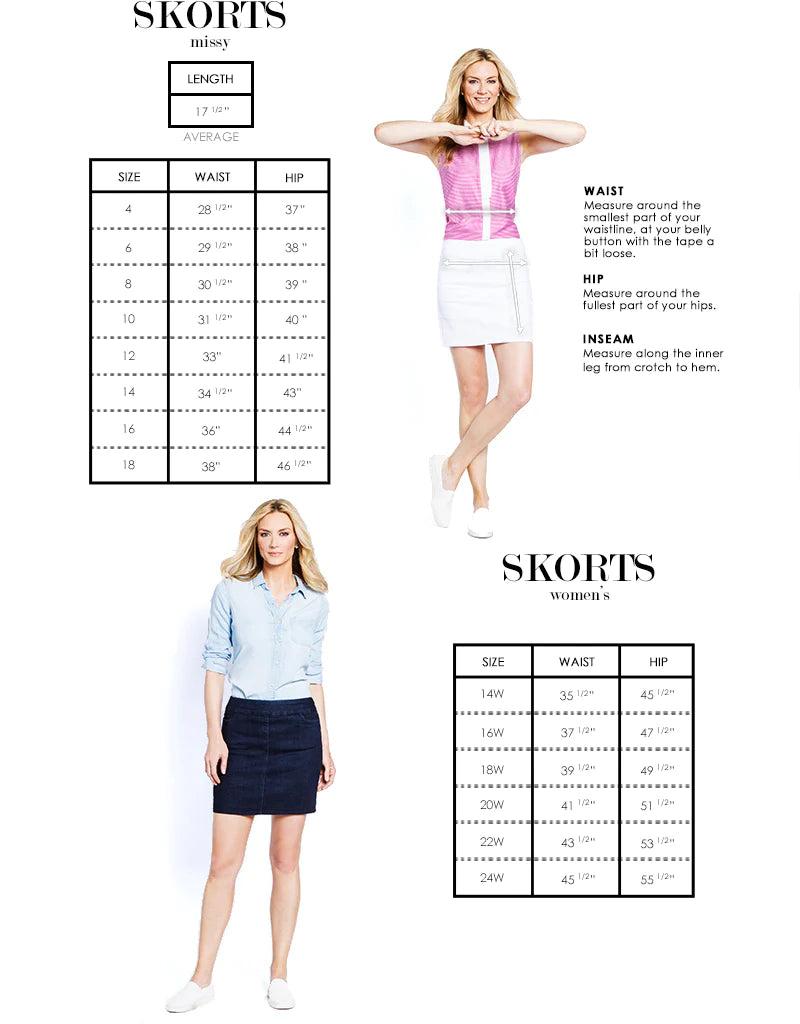 Pull On Skort With Pockets - Stone