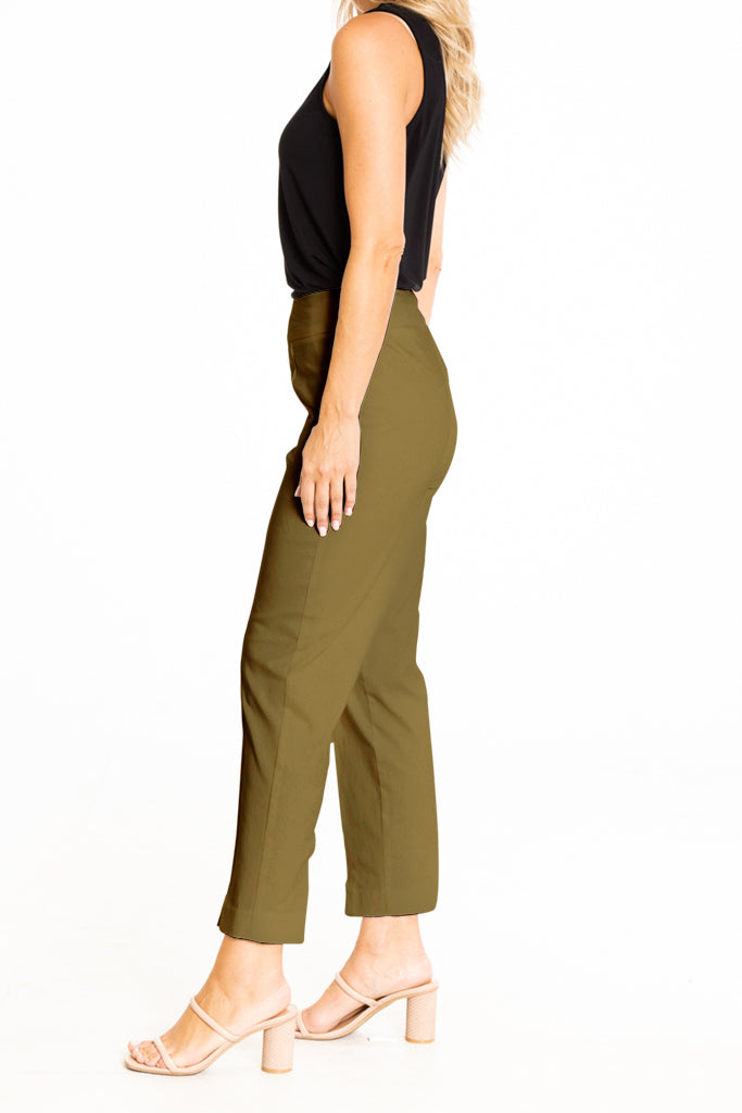 Thin Her Ankle Pants - Khaki