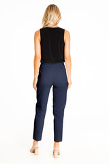 Thin Her Ankle Pants - Navy